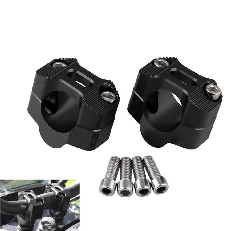 

MB-MH030 Motorcycle Modification Accessories Universal 28mm Single Hole Handlebar Fixed Bracket(Black)