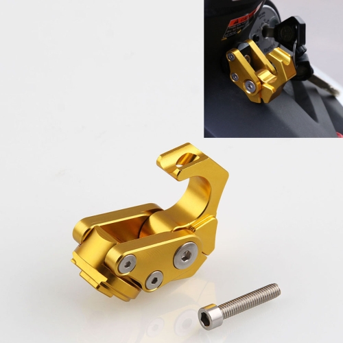 

MB-GG001-G 5 PCS Motorcycle Modification Accessories Universal Aluminum Alloy Thick Foldable Helmet Hook