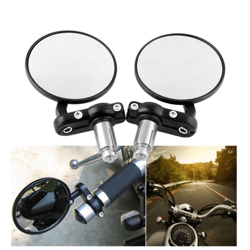 

MB-MR010-BK Modified Motorcycle 22mm Rearview Mirror Rearview Side Mirrors