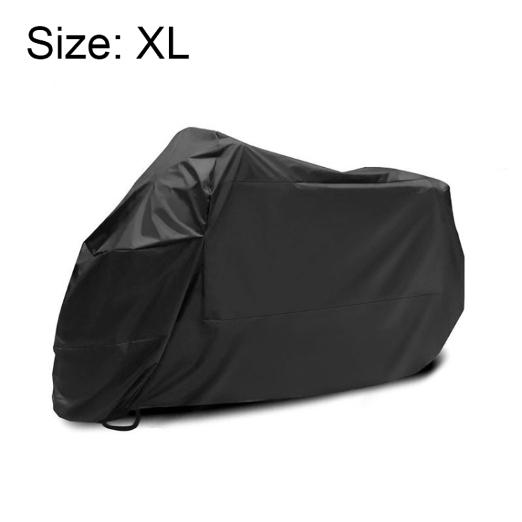 

210D Oxford Cloth Motorcycle Electric Car Rainproof Dust-proof Cover, Size: XL (Black)