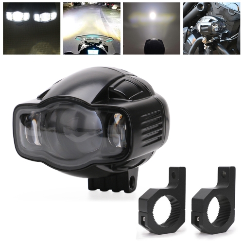 

Speedpark Motorcycle Fog Light 22-40mm USB LED Motorcycle Spotlight with Bracket for Yamaha / Kawasaki / BMW / Honda