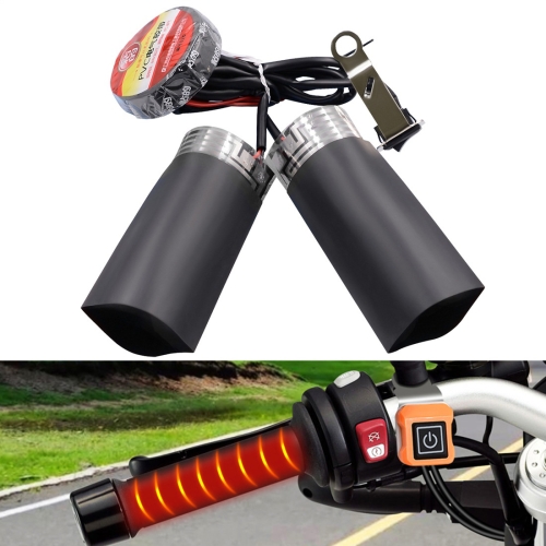 

CS-054B1 Third Generation Motorcycle Modified Electric Heating Hand Cover Heated Grip Handlebar