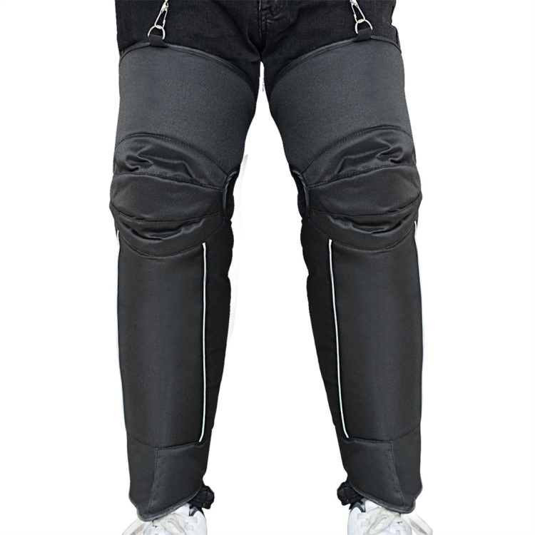 

CS-865A1 Motorcycle Cold Protection Velvet Warm Lengthen Knee Pads Protector Cover (Black)