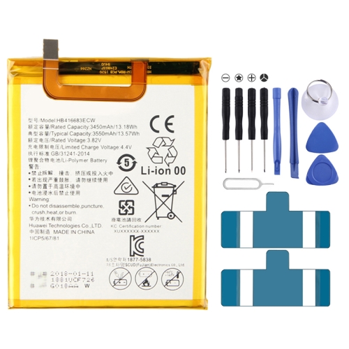 

3450mAh Li-Polymer Battery HB416683ECW for Huawei Nexus 6 / H1511 / H151