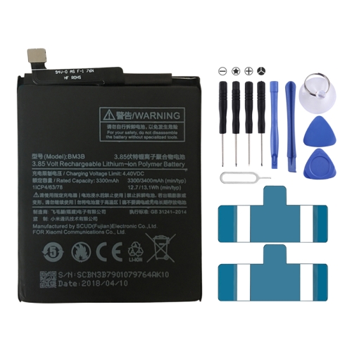 

BM3B 3300mAh Li-Polymer Battery for Xiaomi Mi Mix 2 / Mi Mix 2S