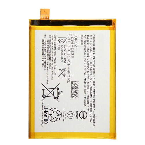 

3430mAh Li-Polymer Battery LIS1605ERPC for Sony Xperia Z5 Premium Dual / E6853 / E6883