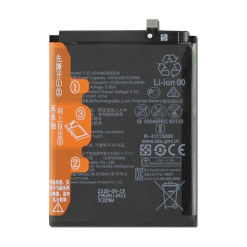 

4000mAh HB446589EEW Li-Polymer Battery Replacement for Honor V30 Pro / Honor 30 Pro