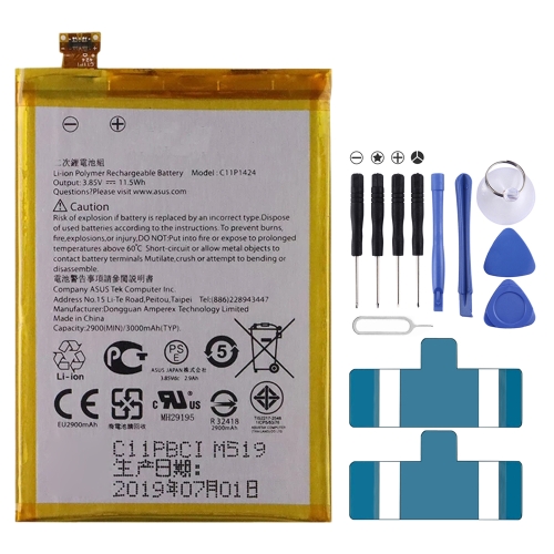 

3000mAh C11P1424 Li-Polymer Battery for Asus Zenfone 2 ZE551ML ZE550ML