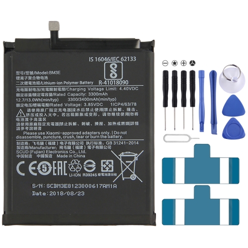 

BM3E 3300mAh Li-Polymer Battery for Xiaomi Mi 8