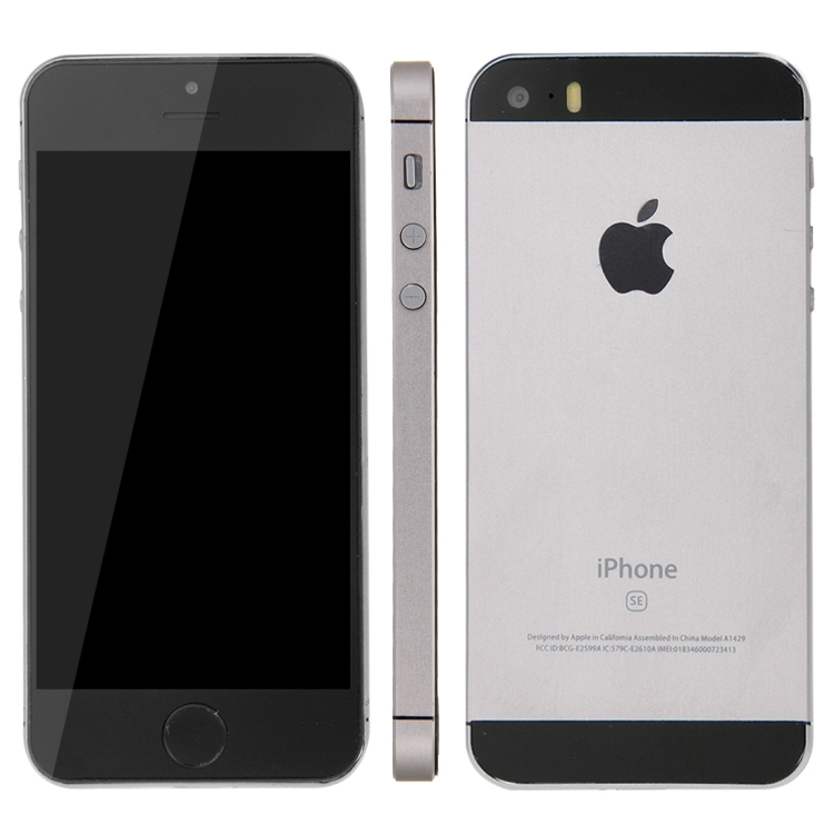 

High Quality Dark Screen Non-Working Fake Dummy, Display Model for iPhone SE(Black)