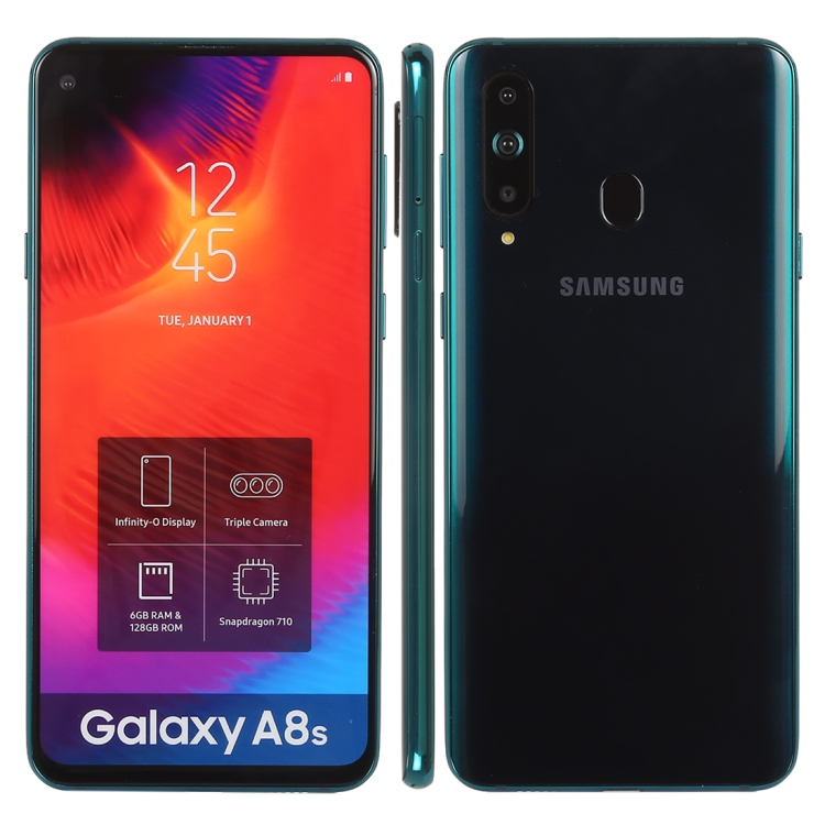 

Color Screen Non-Working Fake Dummy Display Model for Galaxy A8s (Black)