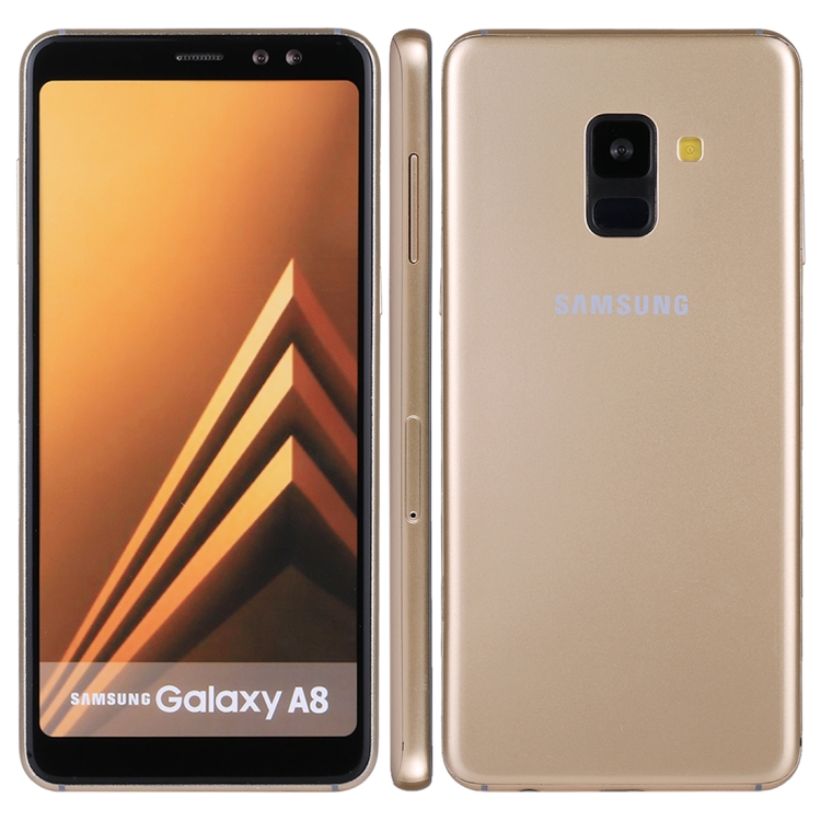 

For Galaxy A8 (2018) Color Screen Non-Working Fake Dummy Display Model(Gold)