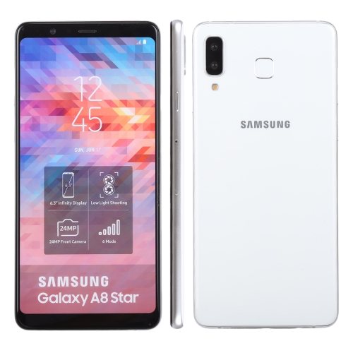 

Color Screen Non-Working Fake Dummy Display Model for Galaxy A8 Star (White)