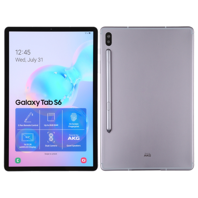 

Original Color Screen Non-Working Fake Dummy Display Model for Galaxy Tab S6(Grey)