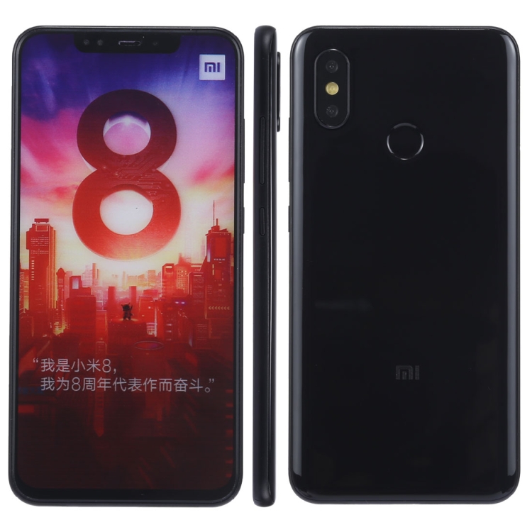 

Color Screen Non-Working Fake Dummy Display Model for Xiaomi Mi 8(Black)