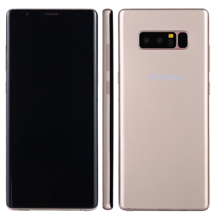 

For Galaxy Note 8 Dark Screen Non-Working Fake Dummy Display Model(Gold)