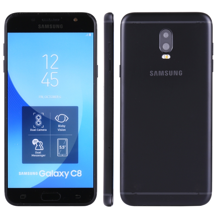 

For Galaxy C8 Color Screen Non-Working Fake Dummy Display Model(Black)