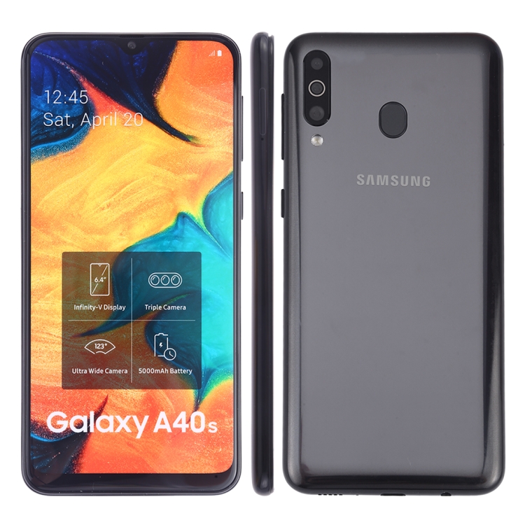 

Original Color Screen Non-Working Fake Dummy Display Model for Galaxy A40s (Black)
