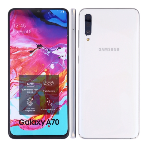 

Original Color Screen Non-Working Fake Dummy Display Model for Galaxy A70(White)