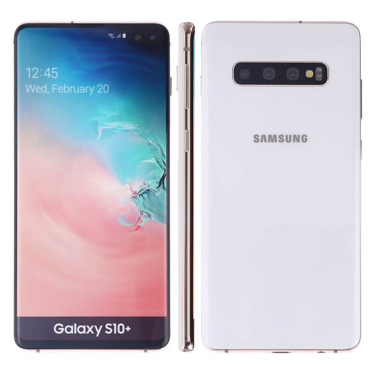

Original Color Screen Non-Working Fake Dummy Display Model for Galaxy S10+ (White)