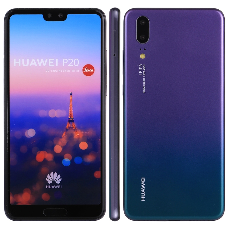 

For Huawei P20 Color Screen Non-Working Fake Dummy Display Model(Purple)