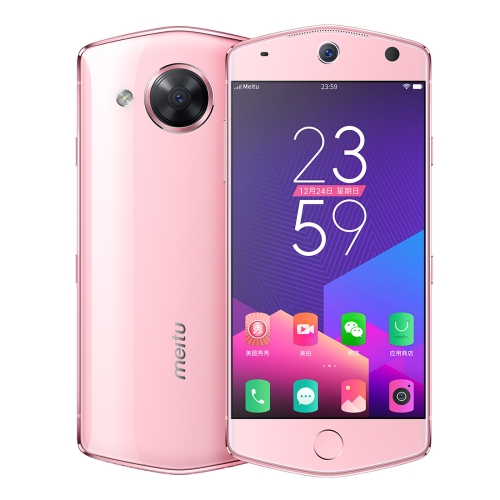 

meitu M8, 4GB+64GB, Fingerprint Identification, 5.15 inch TFT Screen MEIOS 3.6 (Based on Android M) MT6797M Deca Core up to 2.1GHz, Network: 4G(Pink)
