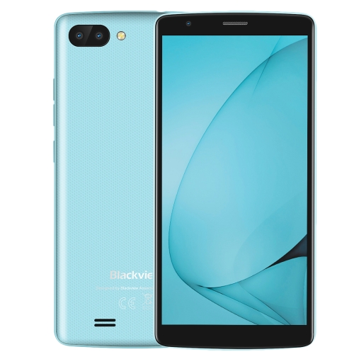 

Blackview A20, 1GB+8GB, Dual Back Cameras, 5.5 inch Android GO MTK6580M Quad Core up to 1.3GHz, Network: 3G, Dual SIM(Blue)