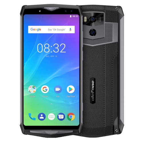 

[HK Stock] Ulefone Power 5S, Dual 4G, 4GB+64GB, Dual Back Cameras + Dual Front Cameras, Face ID & Fingerprint Identification, 13000mAh Battery, 6.0 inch Android 8.1 MKT6763 Octa-core 64-bit up to 2.0GHz, Network: 4G, Wireless Charge, OTG(Dark Gray)