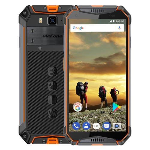 

[HK Stock] Ulefone Armor 3 Rugged Phone, Dual 4G, 4GB+64GB, IP68/IP69K Waterproof Dustproof Shockproof, Face ID & Fingerprint Identification, 10300mAh Battery, 5.7 inch Android 8.1 Oreo Helio P23(MKT6763T) Octa-core 64-bit up to 2.5GHz, Network: 4G, Dual 