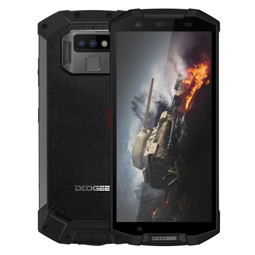 

[HK Stock] DOOGEE S70 Rugged Phone, 6GB+64GB, IP68/IP69K Waterproof Dustproof Shockproof, MIL-STD-810G, 5500mAh Battery, Dual Back Cameras, Fingerprint Identification, 5.99 inch Android 8.1 MTK Helio P23 Octa Core up to 2.5GHz, Network: 4G(Black)