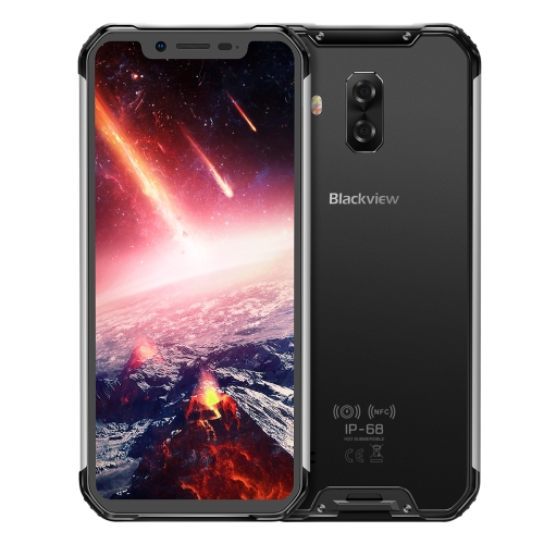 

[HK Stock] Blackview BV9600 Pro, 6GB+128GB, IP68/IP69K Waterproof Dustproof Shockproof, Dual Back Cameras, 5580mAh Battery, Face ID & Side-mounted Fingerprint Identification, 6.21 inch Android 9.0 Helio P70 (or P60) Octa Core up to 2.0GHz, NFC, Wireless C