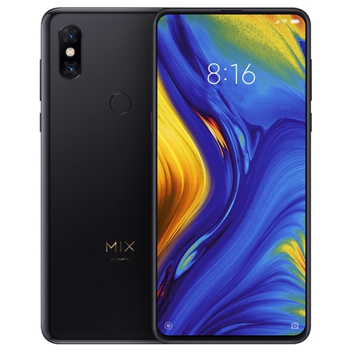

Xiaomi MIX 3, 8GB+128GB, AI Dual Back Cameras + Dual Front Cameras, AI Face & Fingerprint Identification, 6.39 inch Full Screen, Ceramic Body, MIUI 10 Qualcomm Snapdragon 845 Octa Core up to 2.8GHz, Network: 4G, Qi Wireless Charge(Black)
