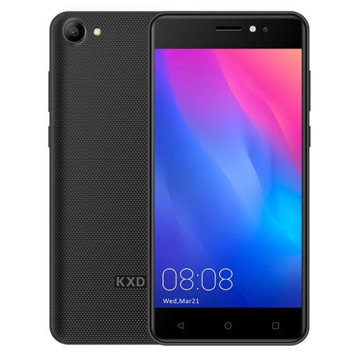 

[HK Stock] KEN XIN DA W50, 1GB+8GB, 5.0 inch Android 6.0 MTK6580 Quad Core up to 1.3GHz, Network: 3G, Dual SIM(Black)
