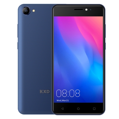 

[HK Stock] KEN XIN DA W50, 1GB+8GB, 5.0 inch Android 6.0 MTK6580 Quad Core up to 1.3GHz, Network: 3G, Dual SIM(Blue)