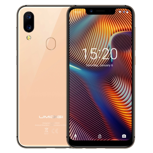 

[HK Stock] UMIDIGI A3 Pro, Global Dual 4G, 3GB+32GB, Dual Back Cameras, Face ID & Fingerprint Identification, 5.7 inch 2.5D Full Screen Android 8.1 MTK6739 Quad Core up to 1.5GHz, Network: 4G, Dual SIM(Gold)