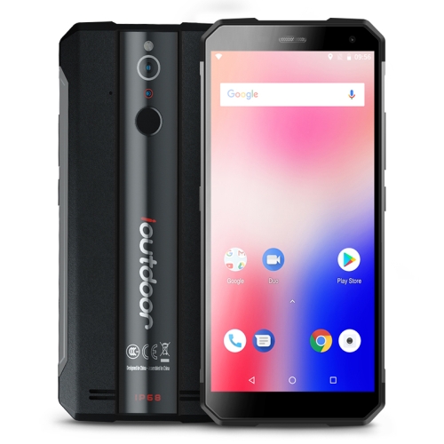 

ioutdoor X Rugged Phone, Dual 4G, 6GB+128GB, IP68 Waterproof Shockproof Dustproof, Dual Back Cameras, Face ID & Fingerprint Identification, 5.7 inch Android 8.1 MTK6763 Octa Core up to 2.0GHz, Network: 4G, Dual SIM, NFC, OTG(Black)
