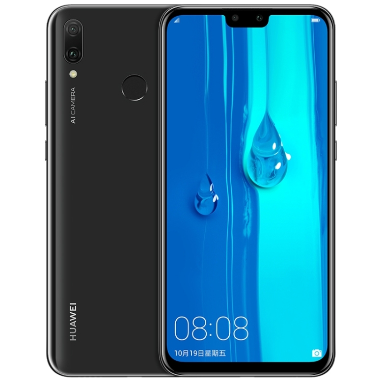 

Huawei Enjoy 9 Plus / Y9 2019, 4GB+128GB,China Version, Dual Back Cameras + Dual Front Cameras, 4000mAh Battery, Fingerprint Identification, 6.5 inch Android 8.1 Hisilicon Kirin 710, 4 x Cortex-A73 2.2GHz + 4 x Cortex-A53 1.7GHz, Network: 4G, Dual SIM(Bla