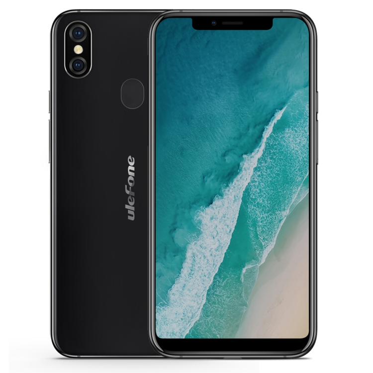 

[HK Stock] Ulefone X, 4GB+64GB, Dual Back Cameras, Face & Fingerprint Identification, 5.85 inch Android 8.1 MTK6763 Octa-core 64-bit up to 2.0GHz, Network: 4G, OTG, Dual SIM, Wireless Charge(Black)