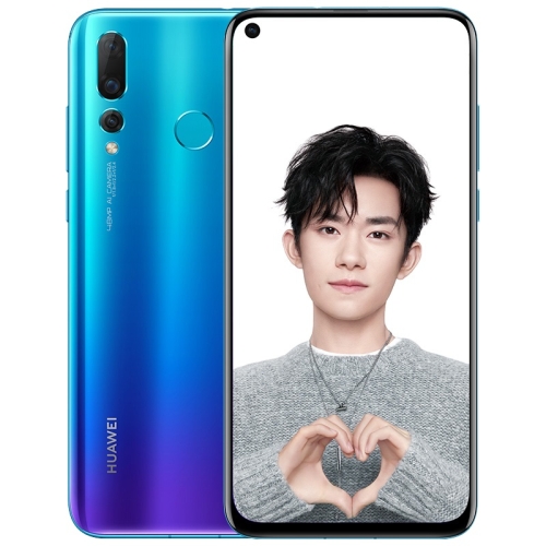 

Huawei nova 4, 20.0MP Triple Cameras, 8GB+128GB, China Version, Face & Fingerprint Identification, 6.4 inch Android 9.0 Kirin 970 Octa Core + Micro Nuclei i7, 4 x Cortex A73 2.36GHz + 4 x Cortex A53 1.8GHz, Network: 4G, Dual SIM(Blue)