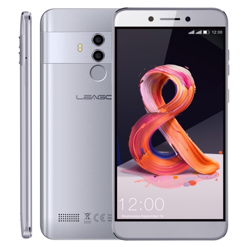 

[HK Stock] LEAGOO T8S, 4GB+32GB, Dual Back Cameras, Face ID & Fingerprint Identification, 5.5 inch Android 8.1 MTK6750T Octa Core up to 1.5GHz, Network: 4G, Dual SIM(Grey)