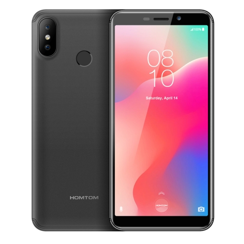 

[HK Warehouse] HOMTOM C1, 1GB+16GB, Dual Back Cameras, Fingerprint Identification, 5.5 inch Android GO MTK6580A Quad Core up to 1.3GHz, Network: 3G, Dual SIM, OTA(Dark Gray)