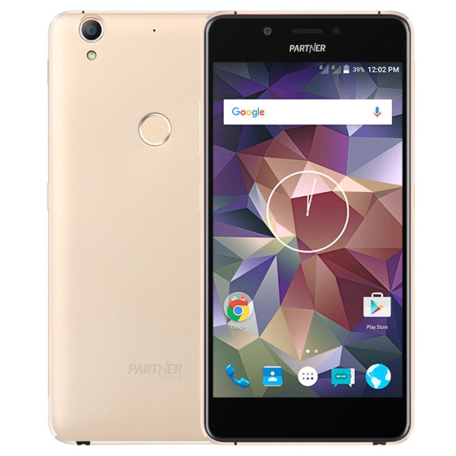 

PARTNER PS2, 3GB+16GB, 20MP Back Camera, Fingerprint Identification, 5.5 inch Android 5.1 Qualcomm Snapdragon MSM8939 Octa Core, Network: 4G (Gold)