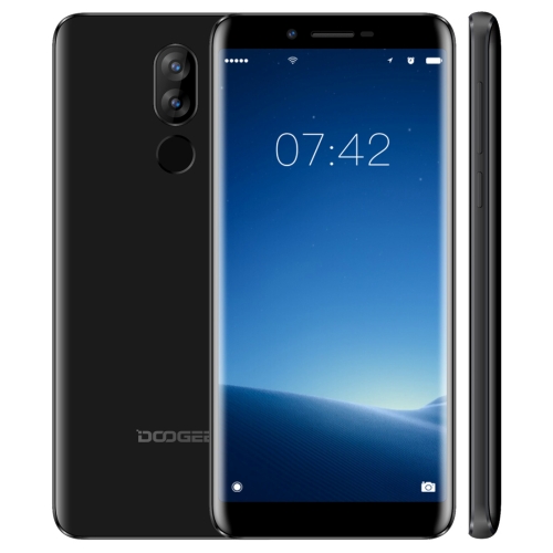 

[HK Warehouse] DOOGEE X60L, 2GB+16GB, Dual Back Cameras, DTouch Fingerprint Identification, 5.5 inch Android 7.0 MTK6737V Quad Core up to 1.3GHz, Network: 4G, OTA, Dual SIM(Black)