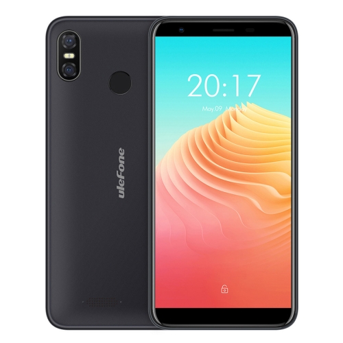 

[HK Stock] Ulefone S9 Pro, 2GB+16GB, Dual Back Cameras, Face ID & Fingerprint Identification, 5.5 inch Android 8.1 MTK6739 Quad-core 64-bit up to 1.3GHz, Network: 4G, Dual SIM(Black)