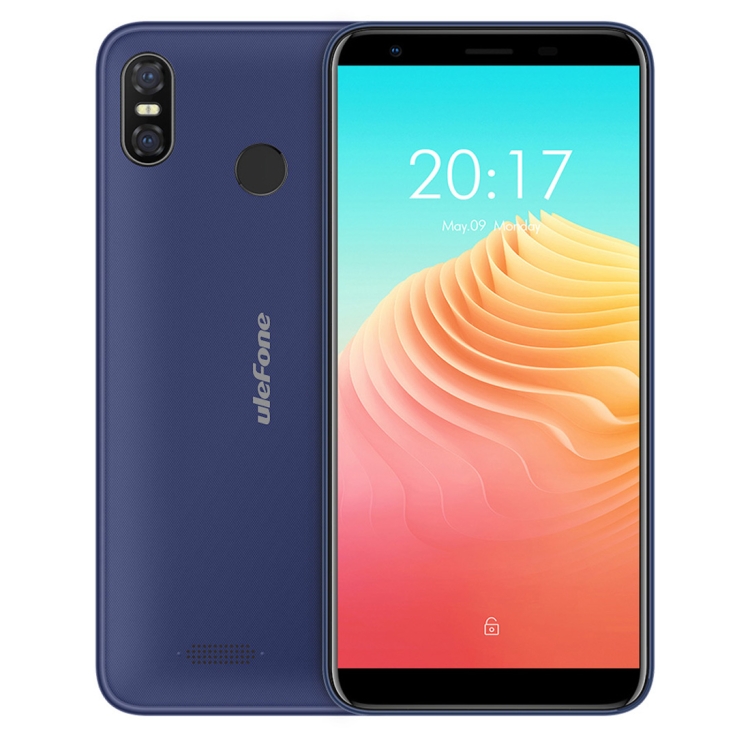 

[HK Stock] Ulefone S9 Pro, 2GB+16GB, Dual Back Cameras, Face ID & Fingerprint Identification, 5.5 inch Android 8.1 MTK6739 Quad-core 64-bit up to 1.3GHz, Network: 4G, Dual SIM(Blue)