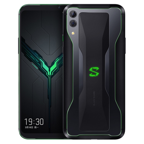 

Xiaomi BLACK SHARK Gaming Phone 2, 48MP Camera, 8GB+128GB, Dual Back Cameras, In-screen Fingerprint Identification, 4000mAh Battery, 6.39 inch Full Screen, Qualcomm Snapdragon 855 Octa Core up to 2.84GHz, Network: 4G, SHARK Key(Black)