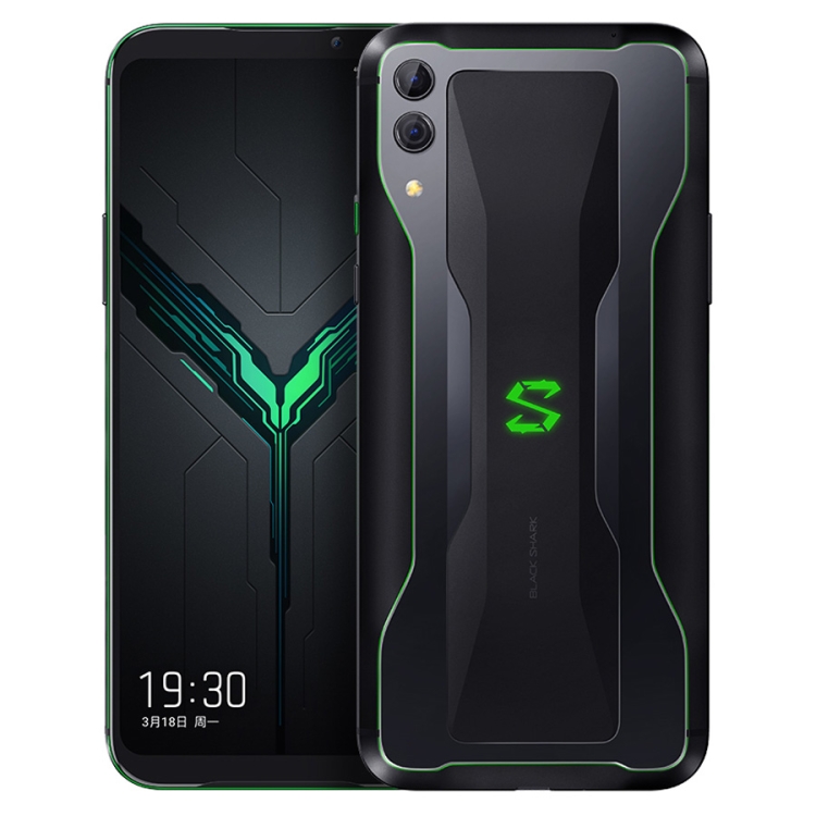 

Xiaomi BLACK SHARK Gaming Phone 2, 48MP Camera, 8GB+256GB, Dual Back Cameras, In-screen Fingerprint Identification, 4000mAh Battery, 6.39 inch Full Screen, Qualcomm Snapdragon 855 Octa Core up to 2.84GHz, Network: 4G, SHARK Key(Black)