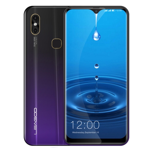 

[HK Stock] LEAGOO M13, 4GB+32GB, Dual Back Cameras, Face ID & Fingerprint Identification, 6.1 inch Water-drop Screen Android 9.0 MTK6761 Quad Core up to 2.0GHz, Network: 4G, Dual SIM, OTG(Phantom Purple)