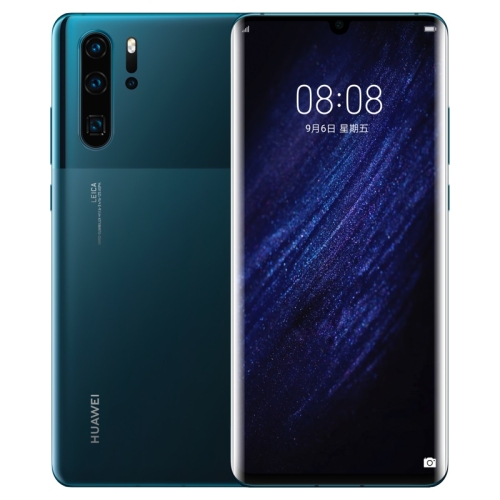 

Huawei P30 Pro VOG-AL00, 8GB+128GB, China Version, Triple Back Cameras, 4200mAh Battery, Face ID & Screen Fingerprint Identification, 6.47 inch Dot-notch Screen EMUI 9.1 Android 9.0 HUAWEI Kirin 980 Octa Core up to 2.6GHz, Network: 4G, NFC(Blue)