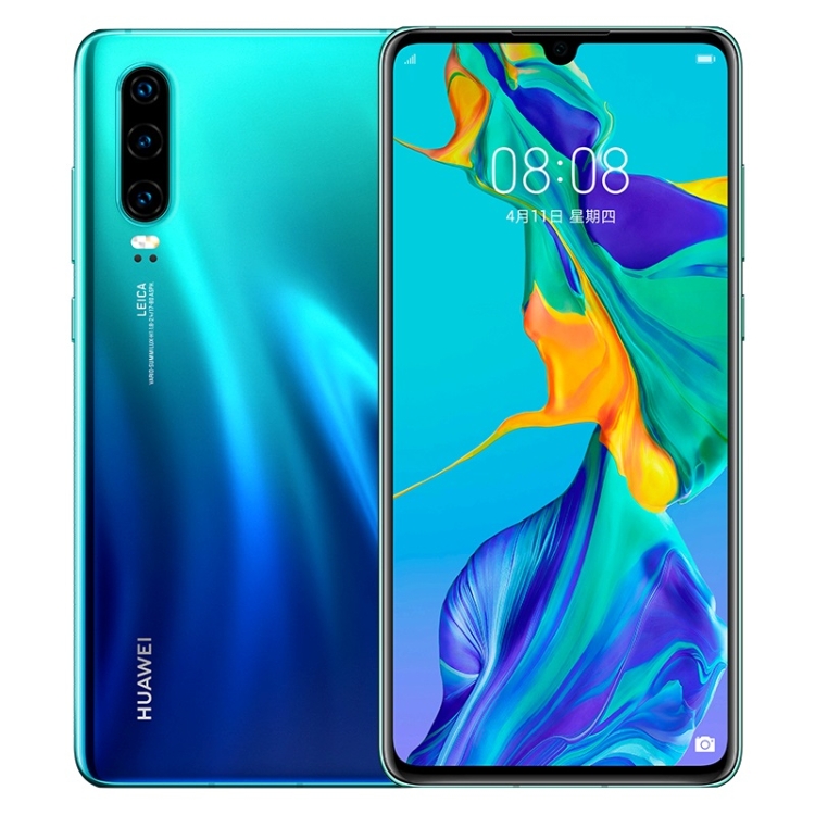 

Huawei P30 ELE-AL00, 8GB+128GB, China Version, Triple Back Cameras, Face ID & Screen Fingerprint Identification, 6.1 inch Dot-notch Screen EMUI 9.1 Android 9.0 HUAWEI Kirin 980 Octa Core up to 2.6GHz, Network: 4G, NFC(Twilight)
